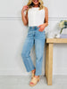 Judy Blue Feel Good Fit Ankle Straight Jeans