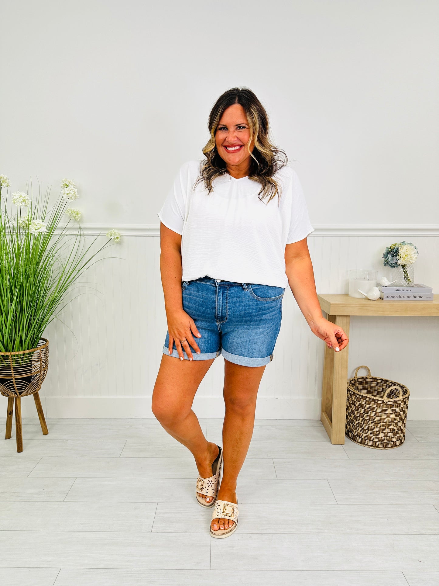 Judy Blue Summer Fling Shorts