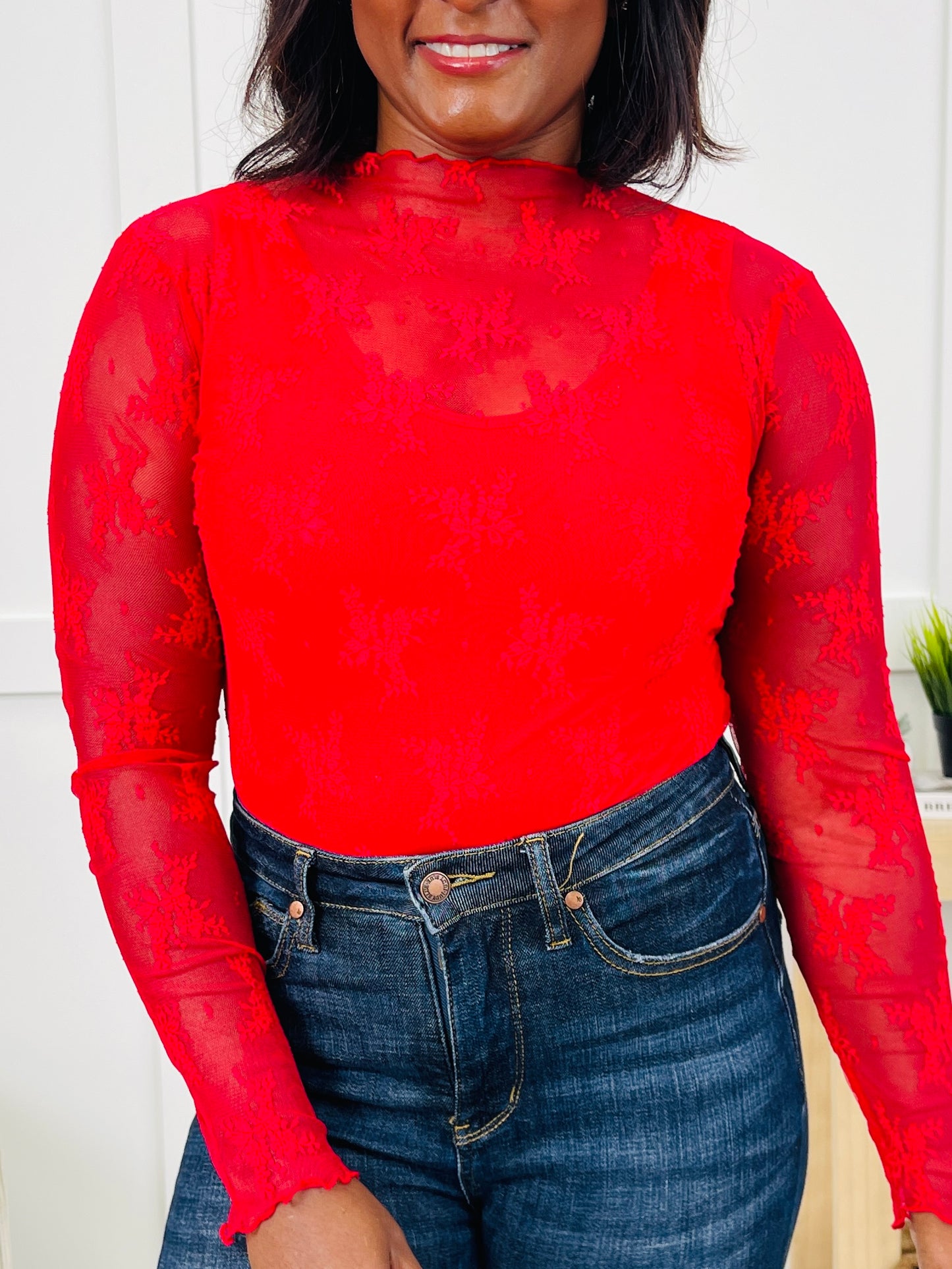 Lace And Charm Top- Multiple Colors!