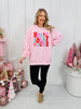 Holly Jolly Teacher Graphic Crewneck Sweatshirt