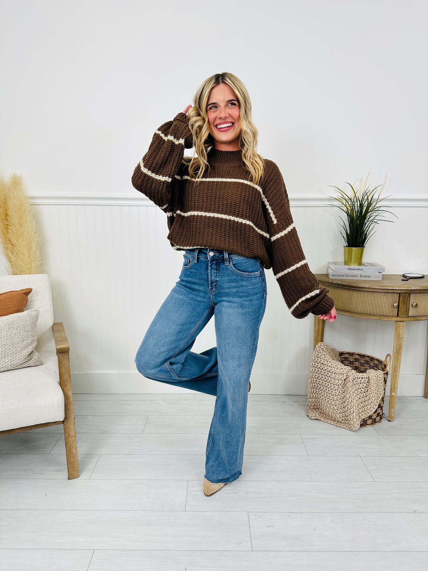 Planning Ahead Tummy Control Wide Leg Jeans