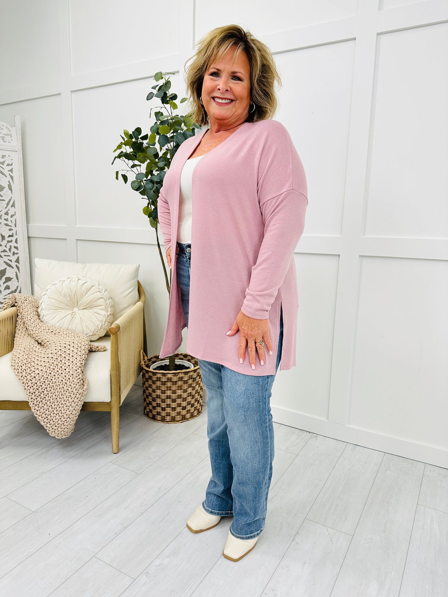 REG/CURVY The Comfiest Cardigan--Multiple Colors