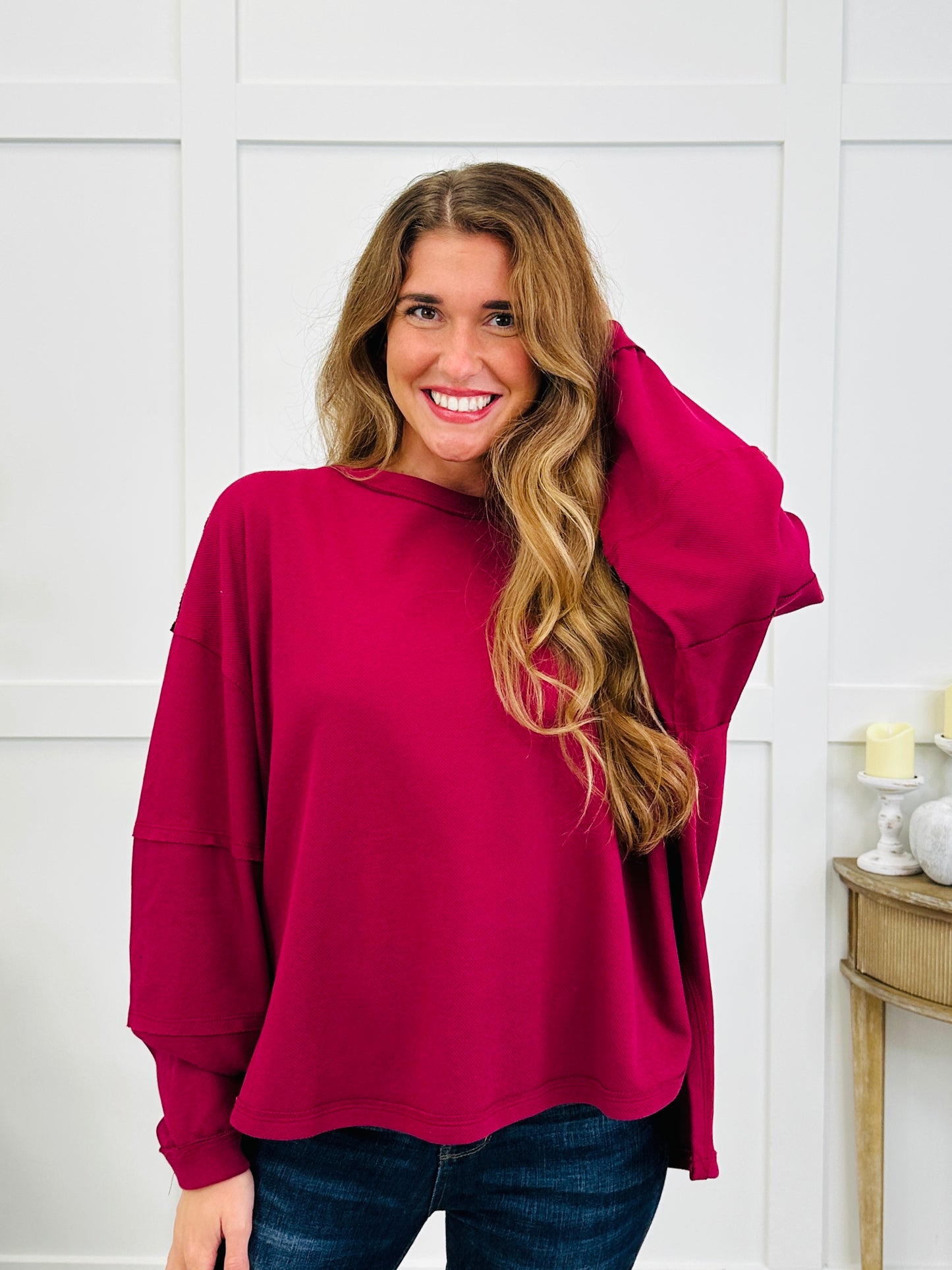 The Daily Luxe Top In Multiple Colors