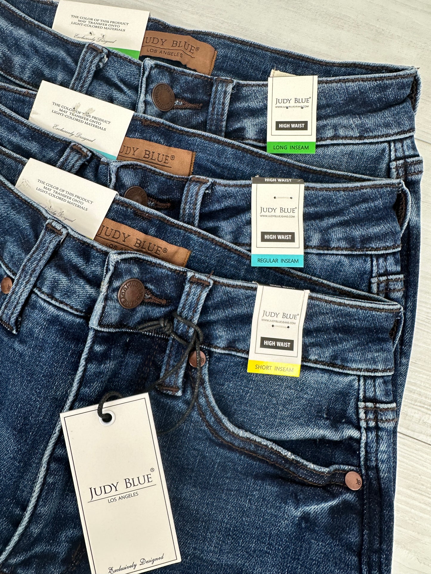 Judy Blue Meant To Be Tummy Control Bootcut Jeans in Three Inseams