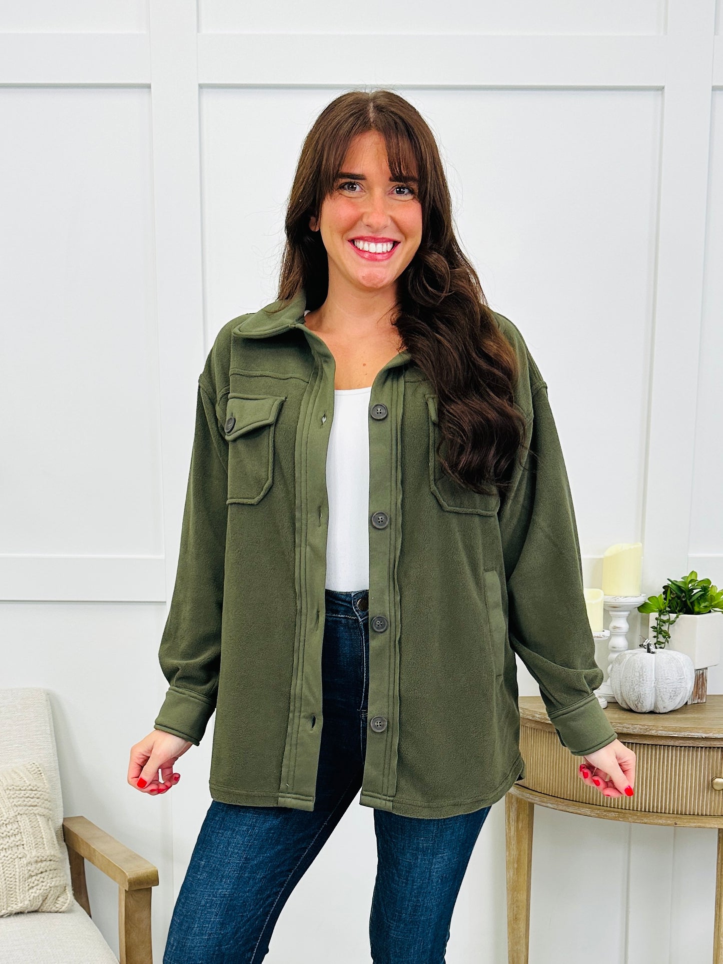 Out & About Shacket In Multiple Colors