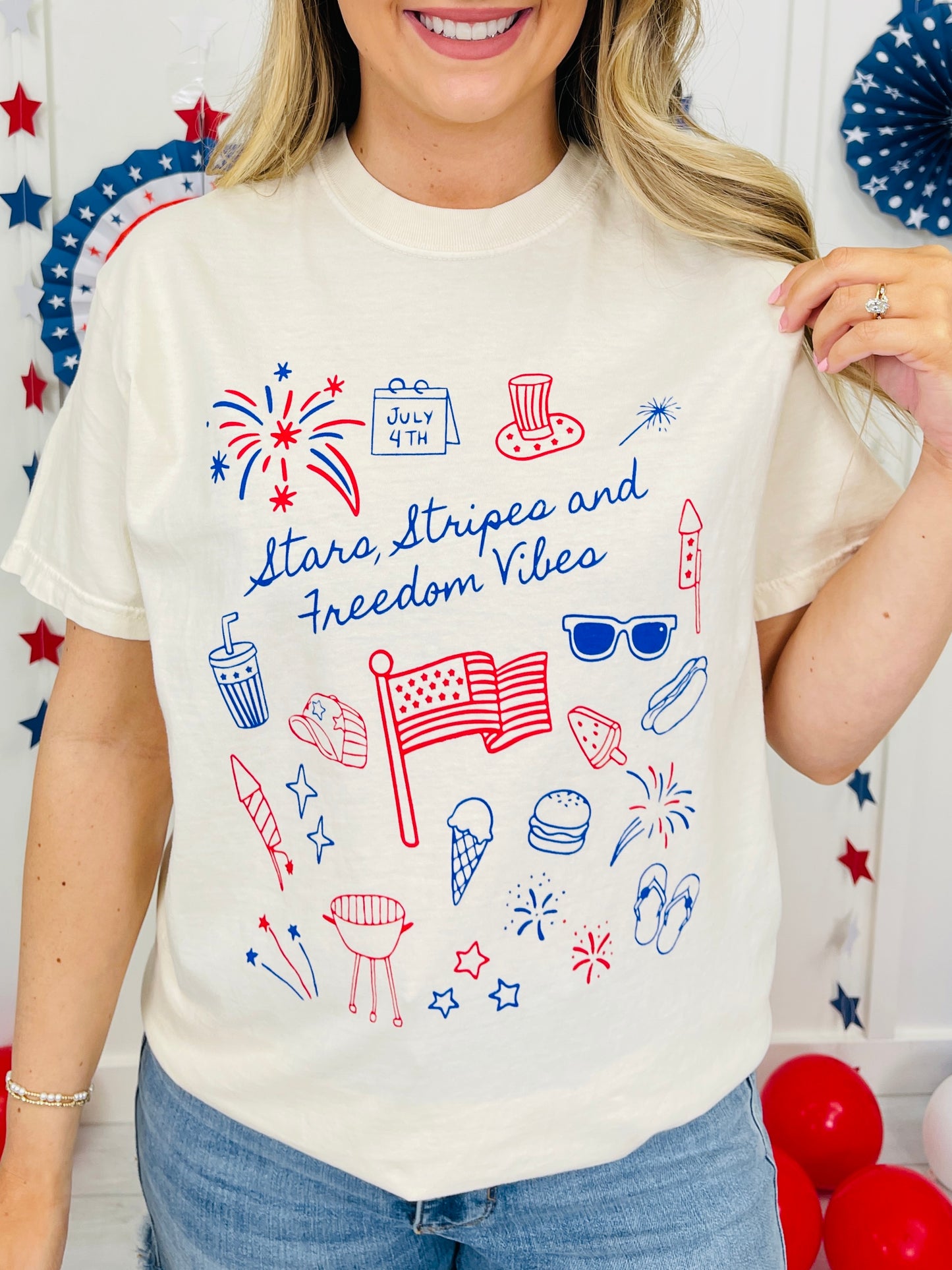 Freedom Vibes Graphic Tee