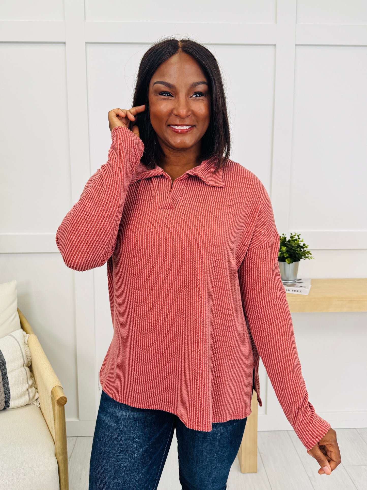 Fireside Corded Top- Multiple Colors!