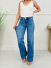 Butterfly Bliss Tummy Control Wide Leg Jeans