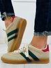 Downtown Dash Sneakers in Khaki Green
