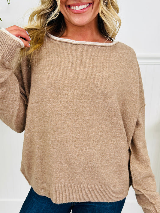 The Espresso Lane Top In Mocha