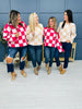 REG/CURVY Come Check This MOCO Exclusive Design Checkered Sweater- Multiple Colors!