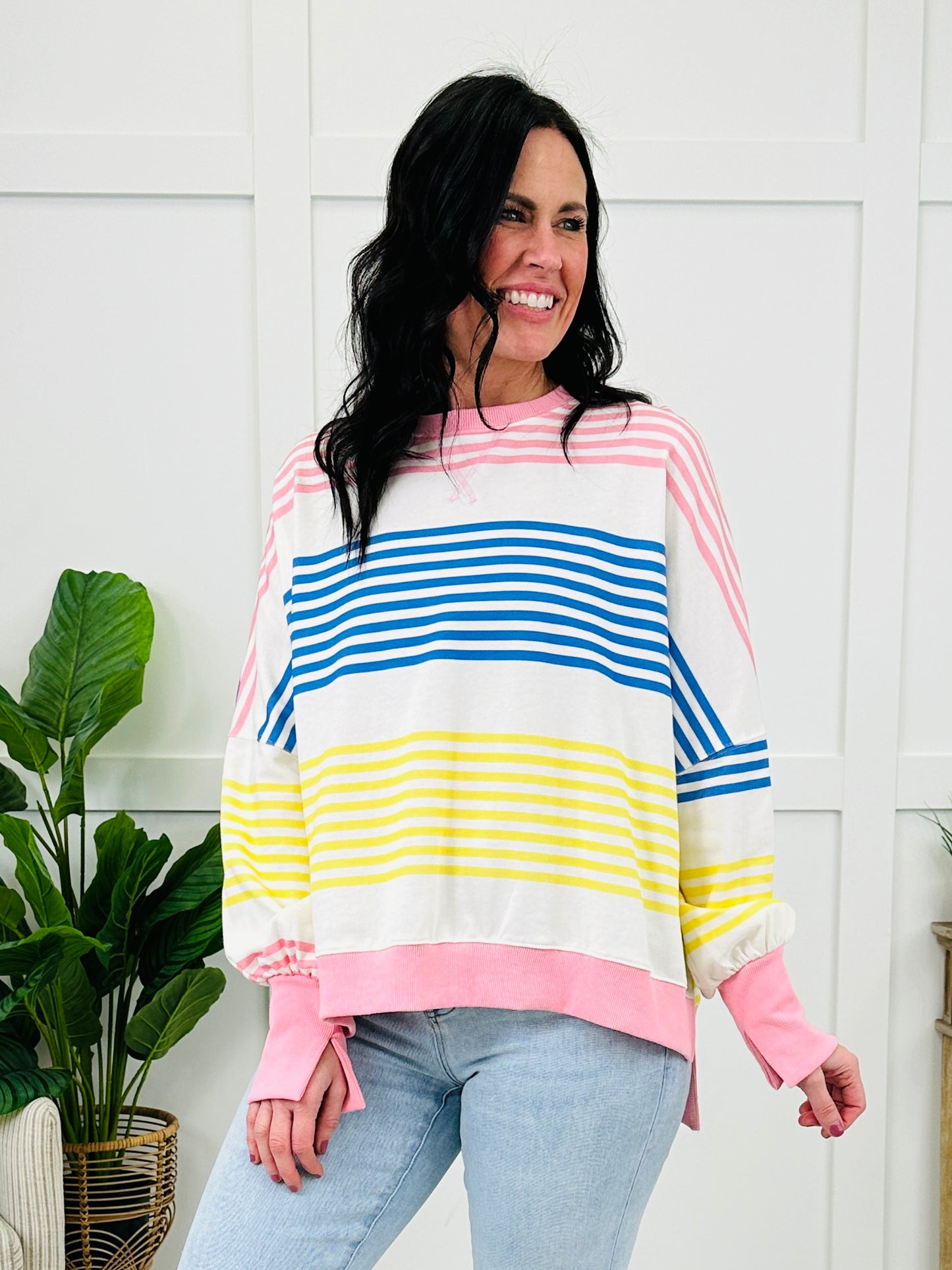 Stripe Me Happy Top