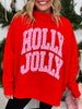 In My Holly Jolly Era Mock Neck Graphic Sweatshirt