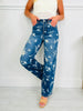 Garden Party Tummy Control Wide Leg Jeans