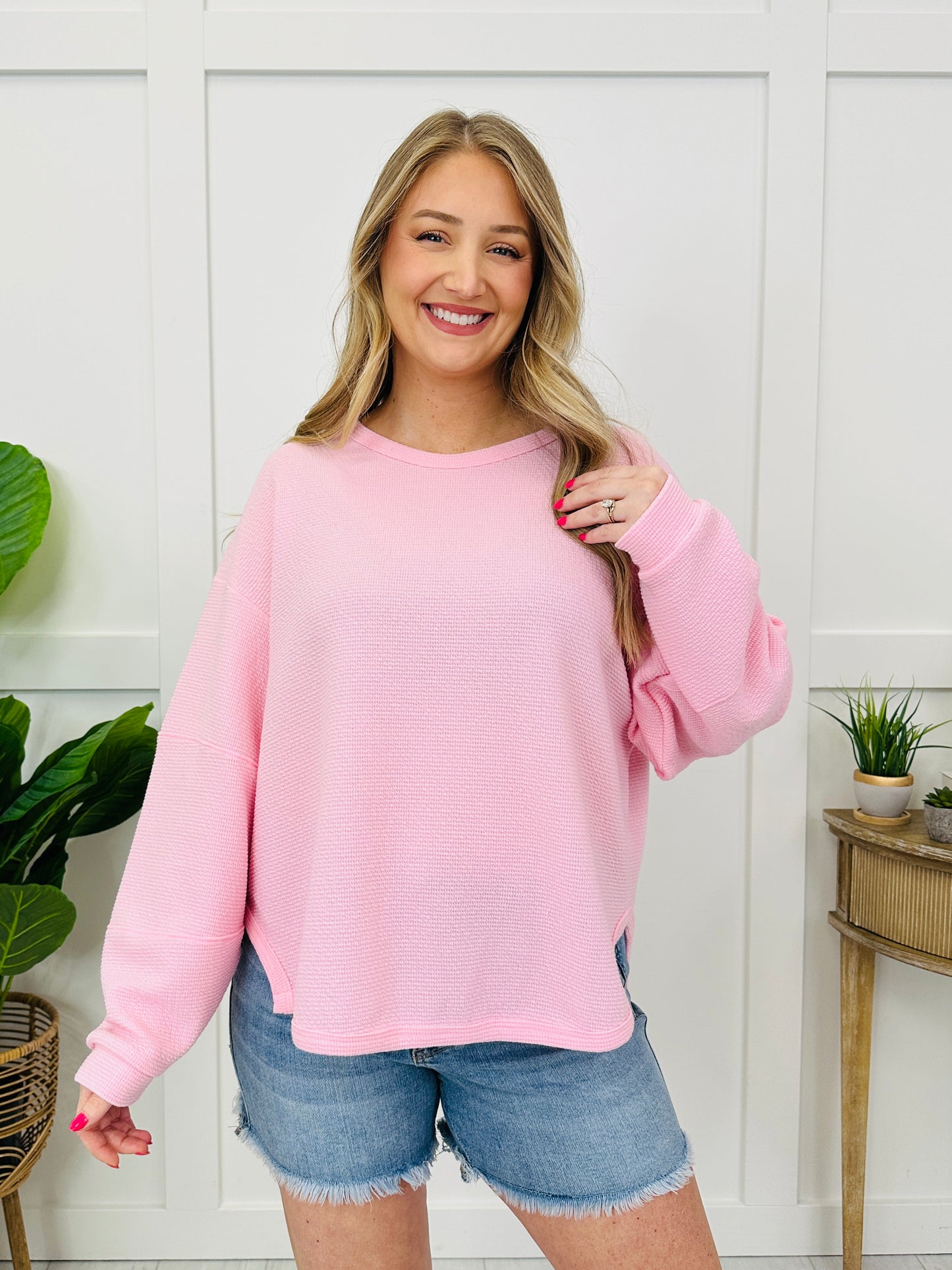 The Soft Breeze Top In Multiple Colors