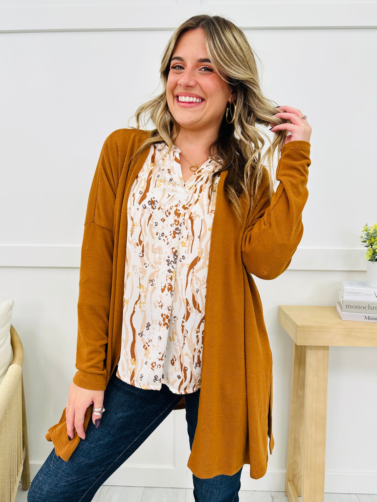 REG/CURVY The Comfiest Cardigan--Multiple Colors