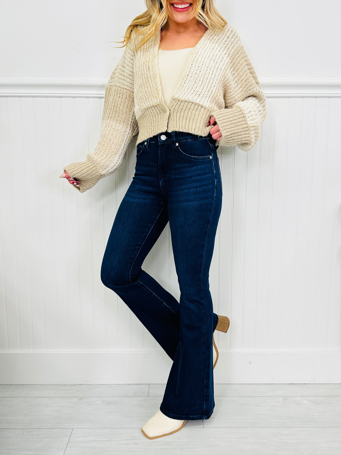 Your Perfect Fit Tummy Control Flare Jeans in Three Inseams