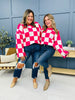 REG/CURVY Come Check This MOCO Exclusive Design Checkered Sweater- Multiple Colors!