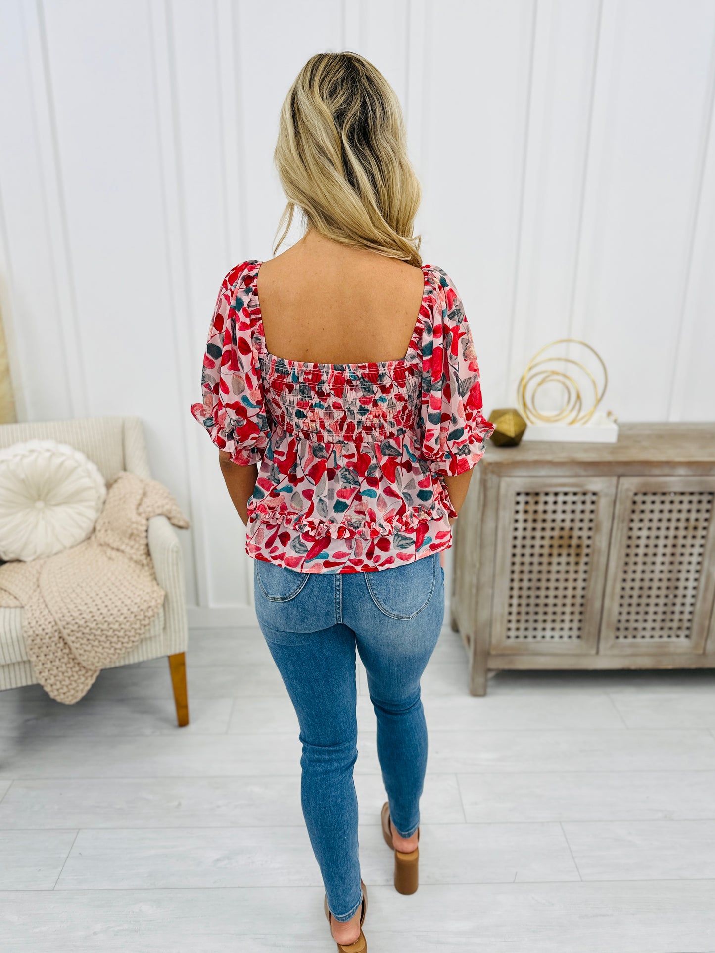 Blossoming Beauty In Full Bloom Top