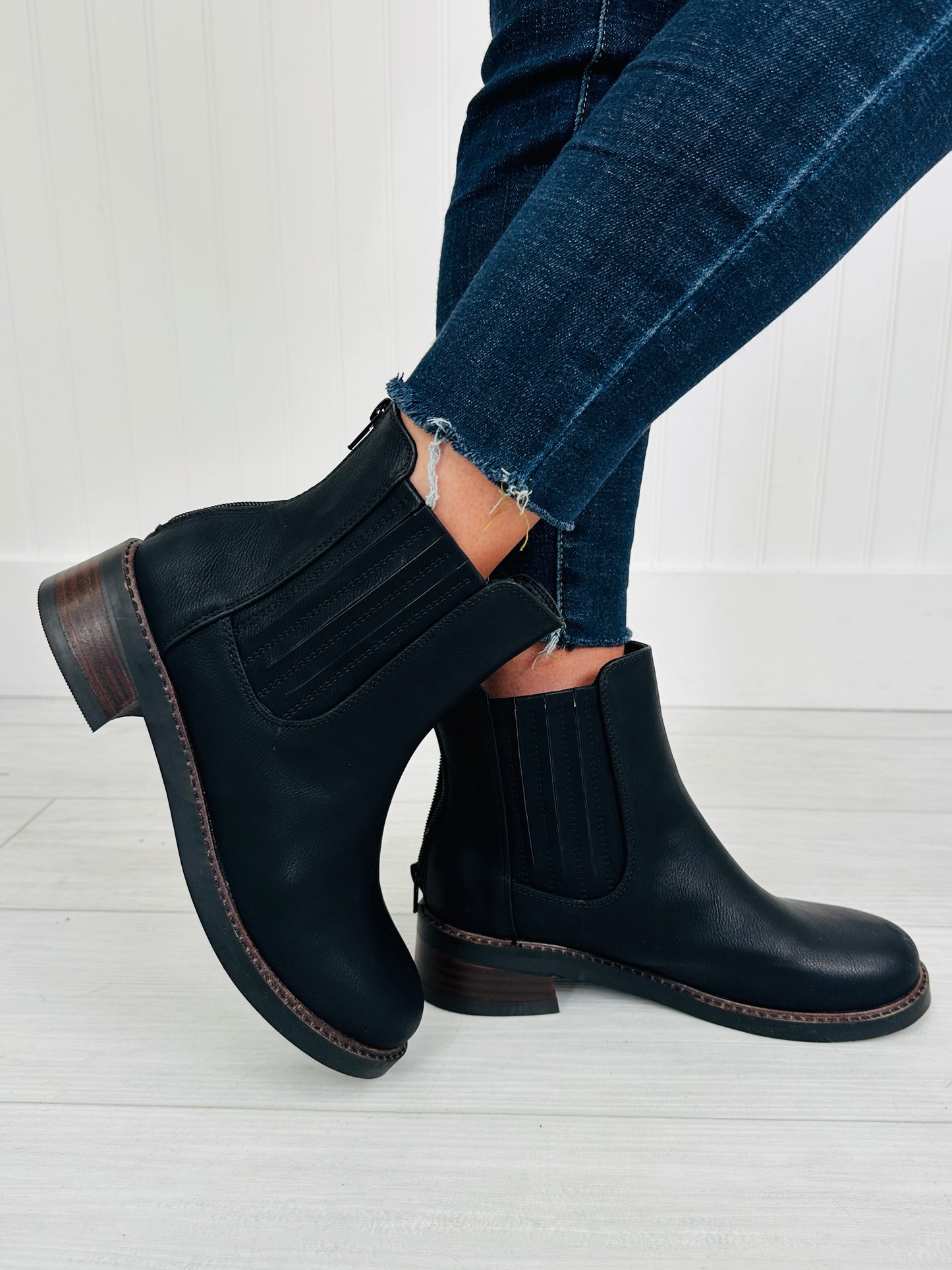 Quiet Storm Booties in Black