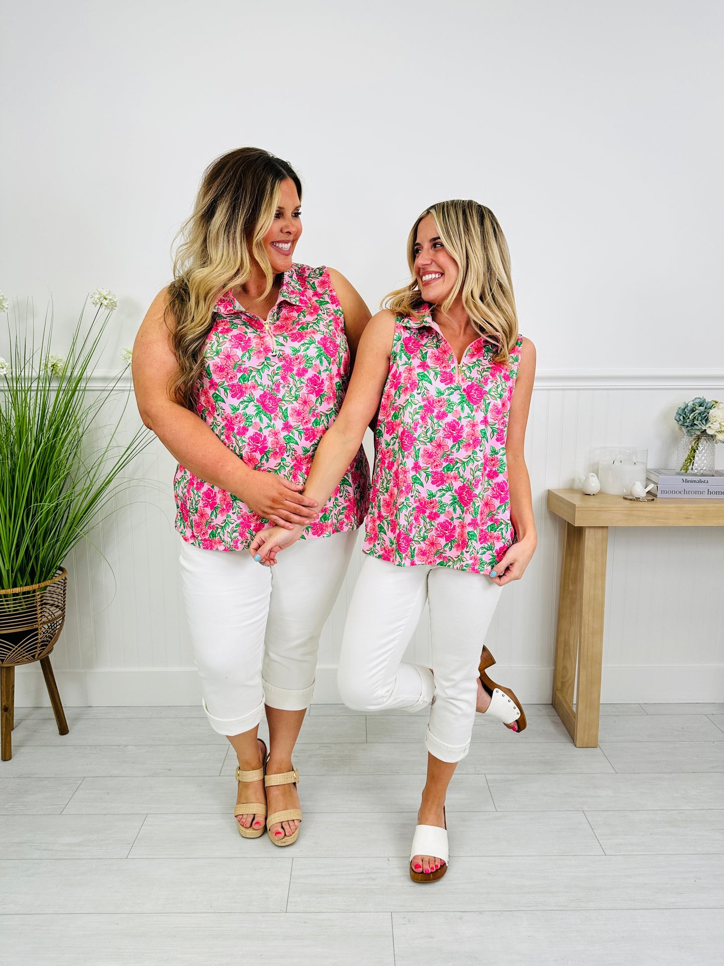 Heatwave Haven Tank Top in Charleston Print