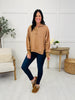 Living For The Weekend Pullover in Mocha