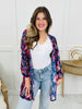 Boldly Royal Cardigan