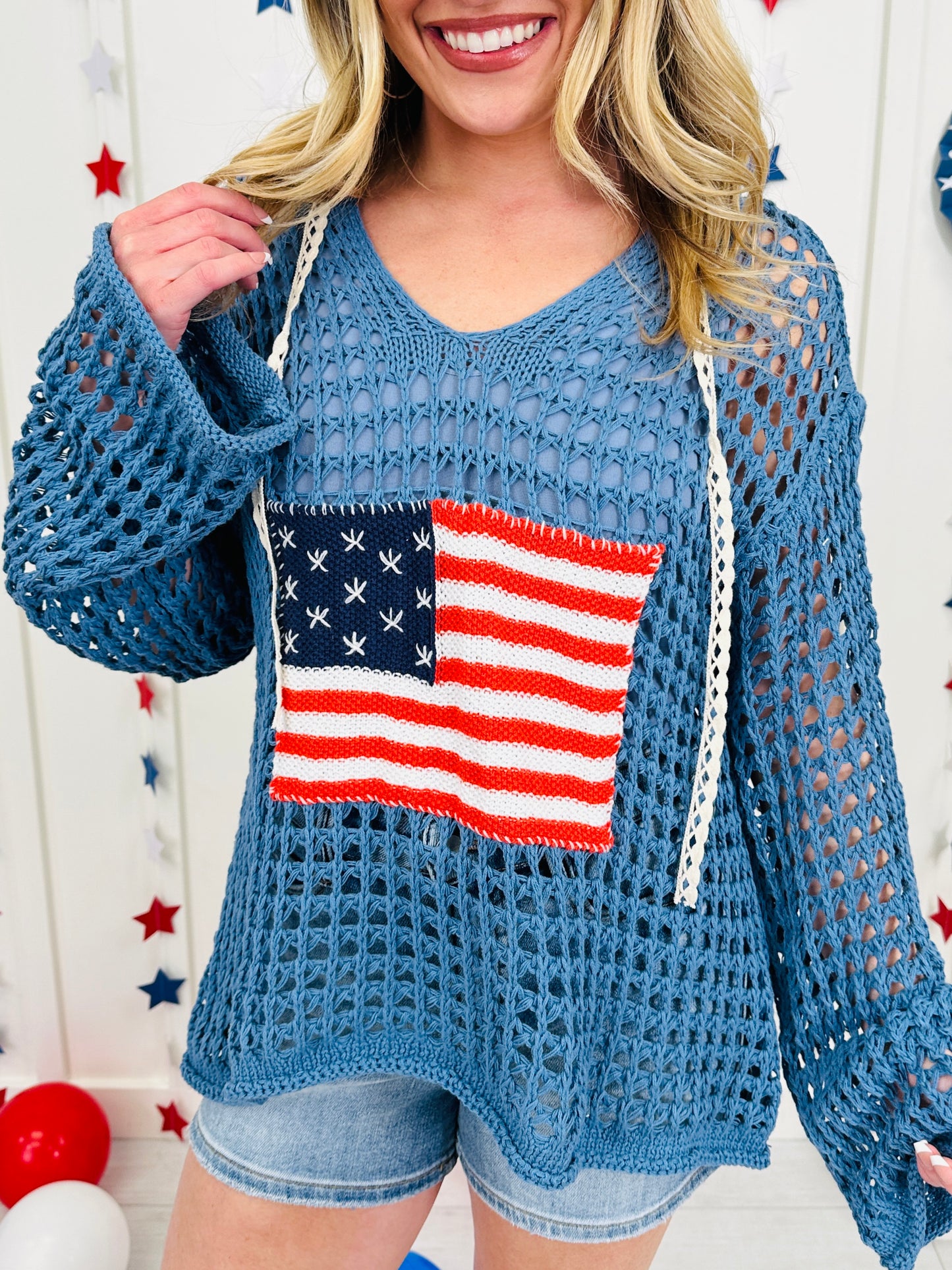 Star Spangled Sweetheart Top In Multiple Colors