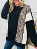 Leopard Love Raised Rib Top In Multiple Colors