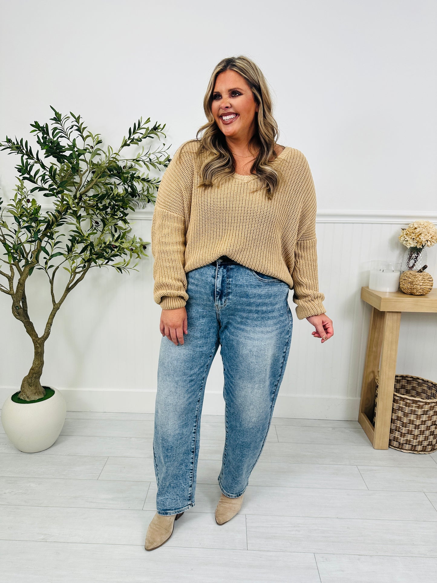 Judy Blue Good Company Arc Leg Jeans