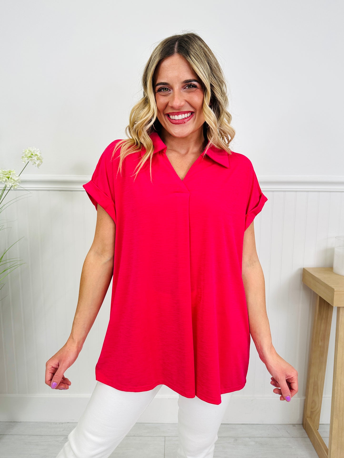 Spring Into Style Top In Multiple Colors