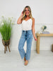 Summer Mood Cropped Wide Leg Jeans