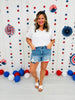Judy Blue Land of the Free Shorts