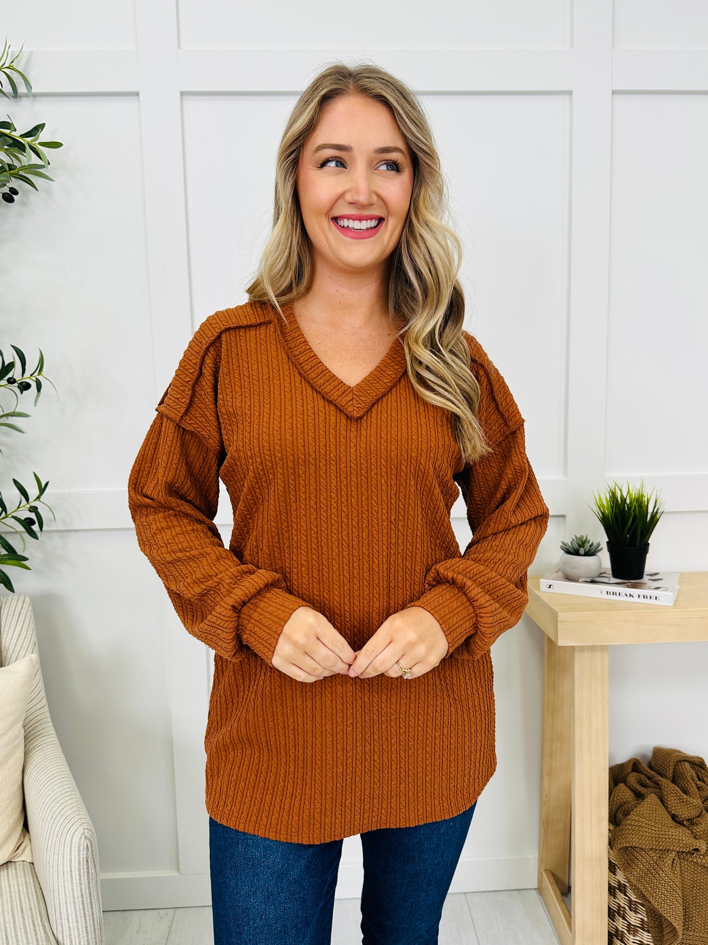 Let It All Unravel Top- Multiple Colors!