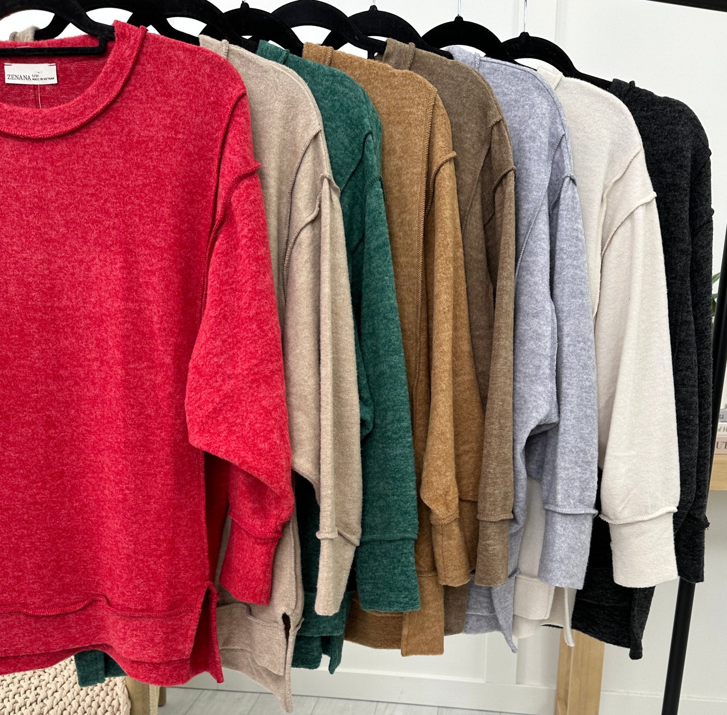 DOORBUSTER! REG/CURVY Irresistibly Sweet Sweater- Multiple Colors!