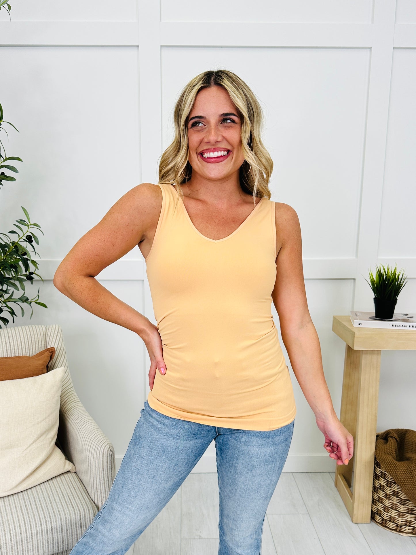 Best Selling Reversible Shapewear Tank Top- Multiple Colors!