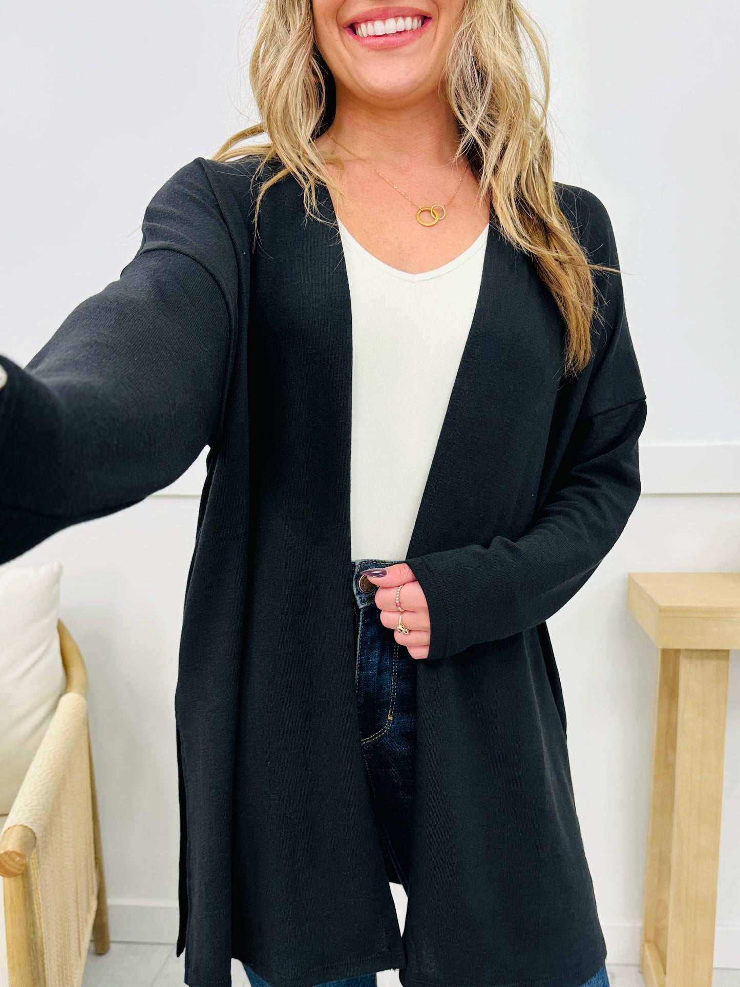 REG/CURVY The Comfiest Cardigan--Multiple Colors