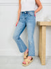 Kick Back And Relax Kick Flare Cropped Jeans