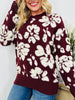 Feeling Floral Sweater in Multiple Colors!