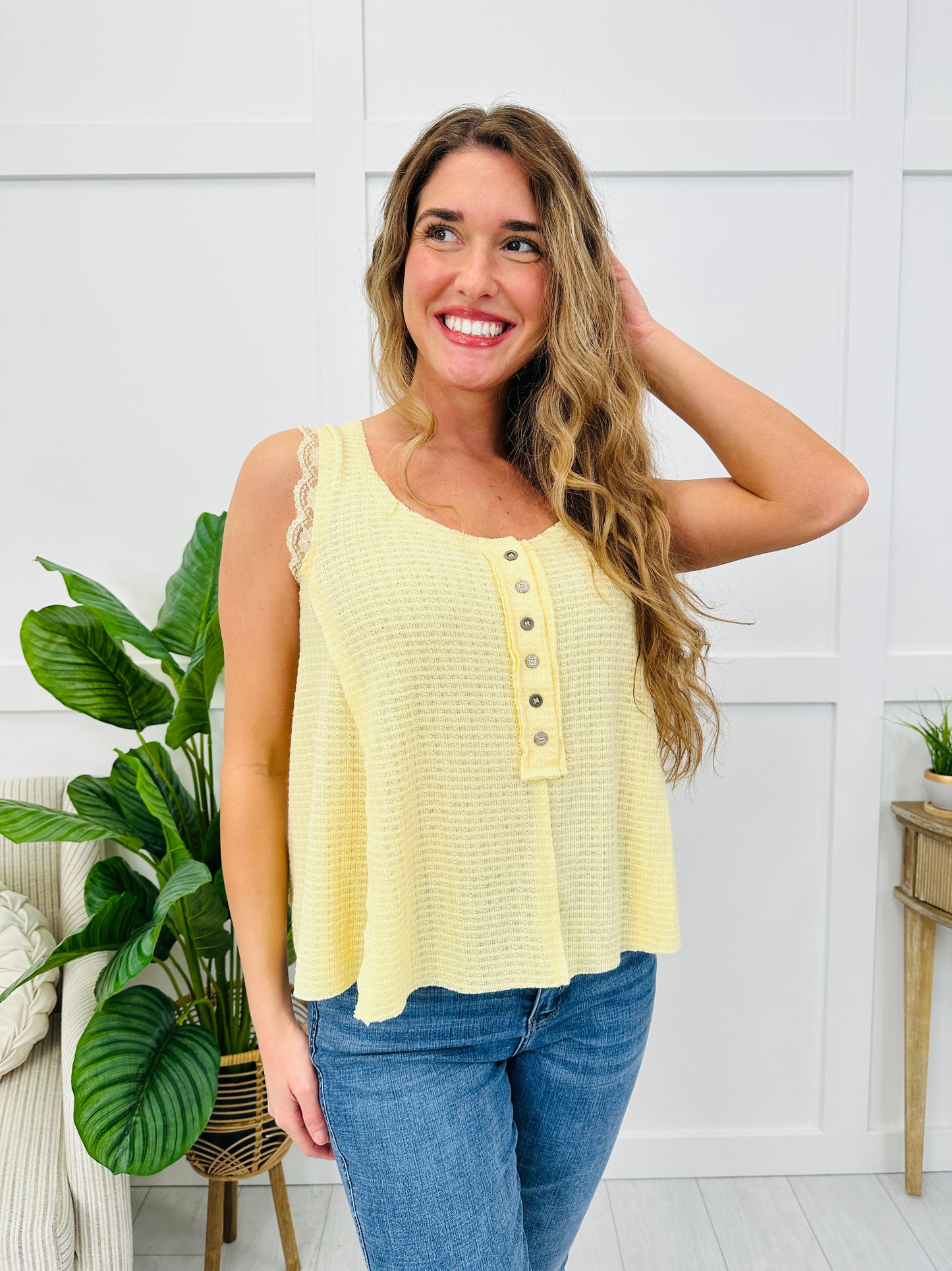 Simple Silhouette Tank Top In Multiple Colors