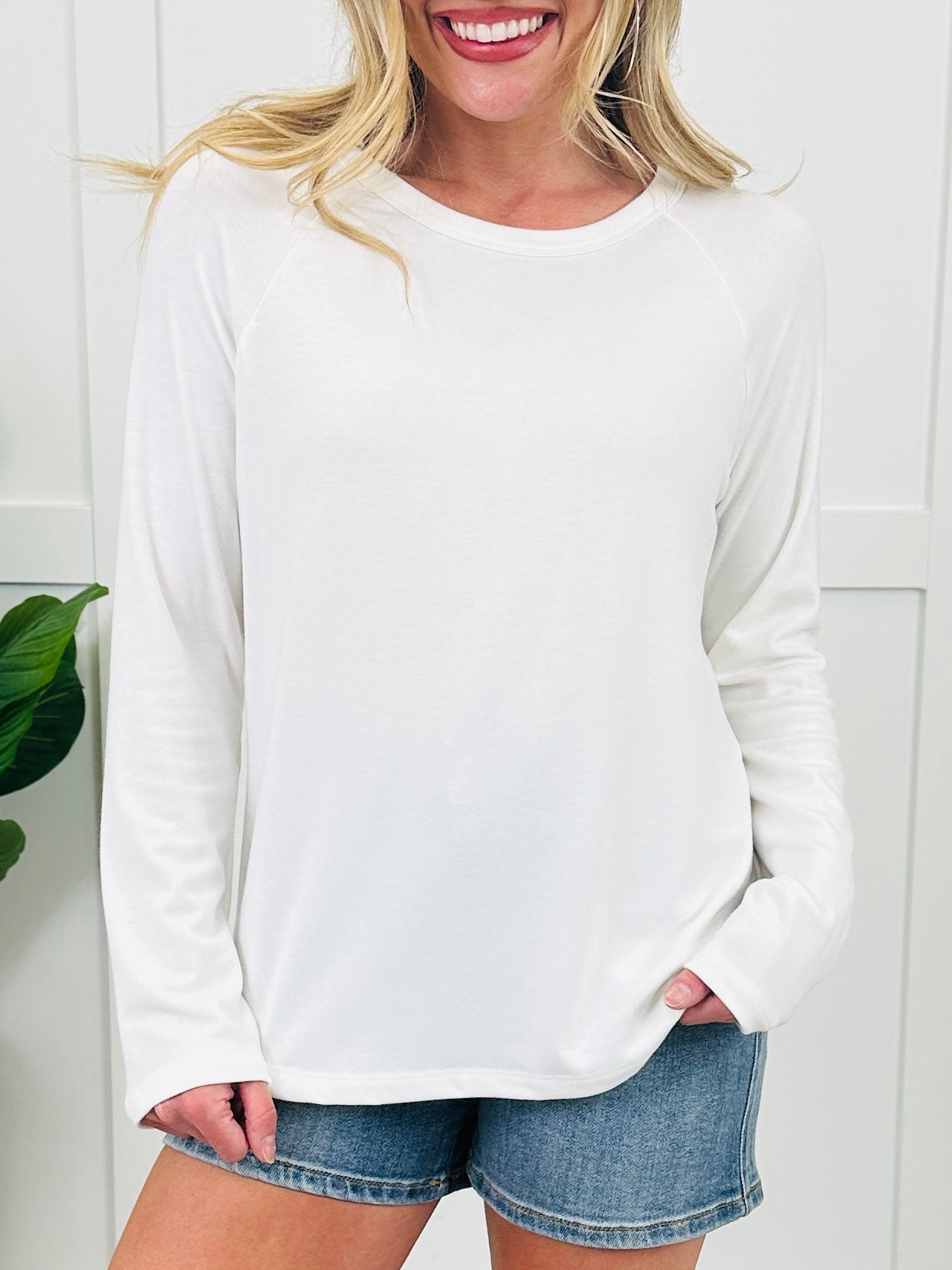 Always On Long Sleeve Top In Multiple Colors