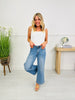 Judy Blue Make It Easy Ankle Wide Leg Jeans