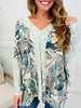 Luxe in Love Top In Teal Green