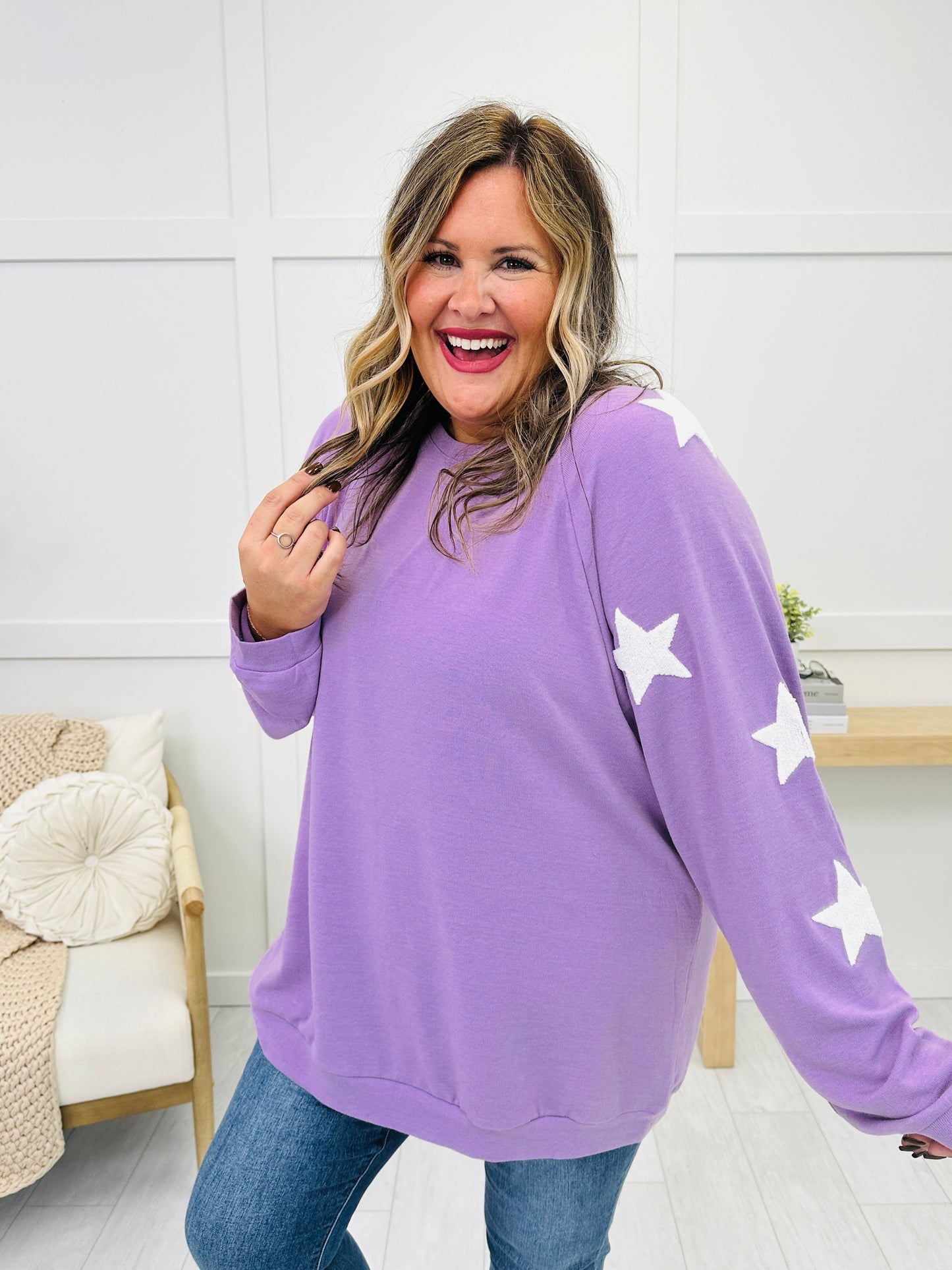 REG/CURVY Starry Embrace Sweater- Multiple Colors!