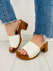 Slide Into Style Sandals in White