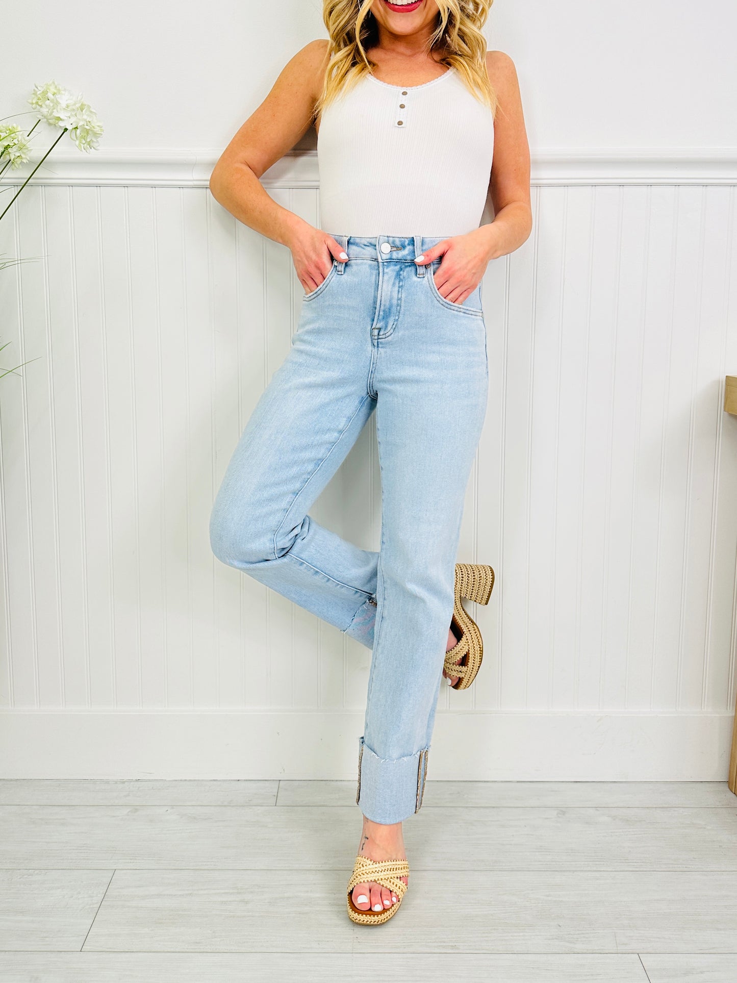 Spring Awakening Tummy Control Relaxed Fit Jeans