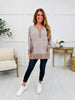 Lines Of Thought Top in Mocha