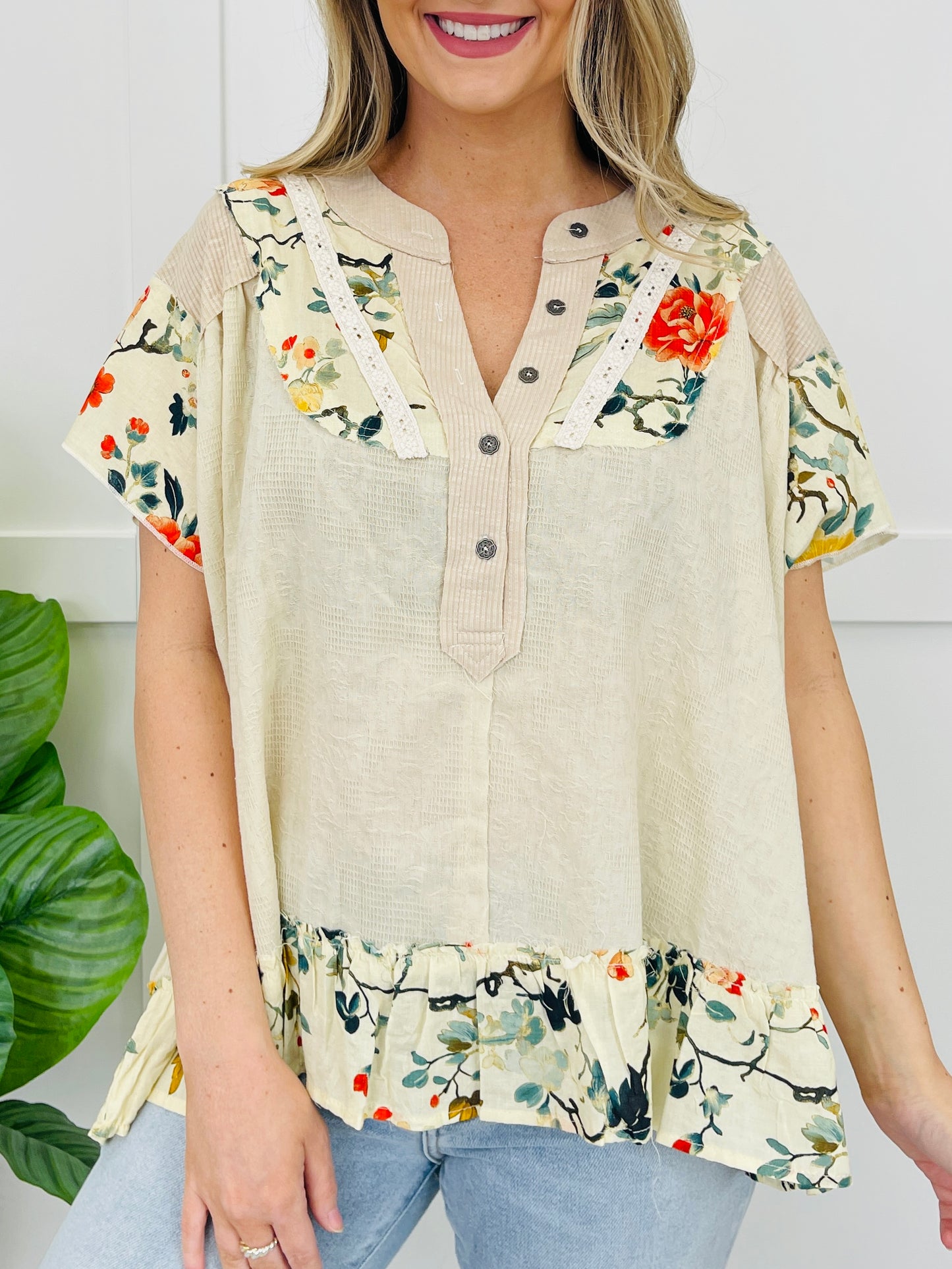 Comfort Craft Top in Almond Latte