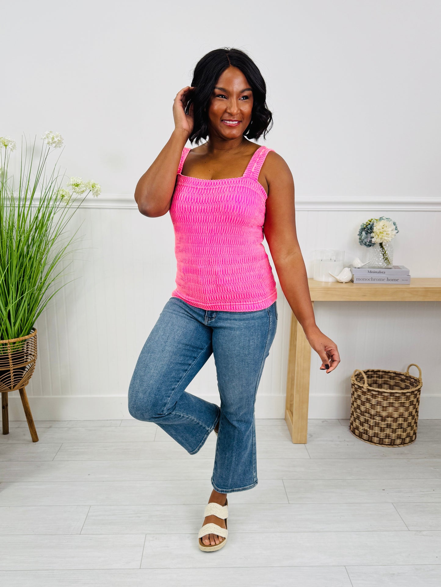 Smocked Sweetheart Top In Multiple Colors