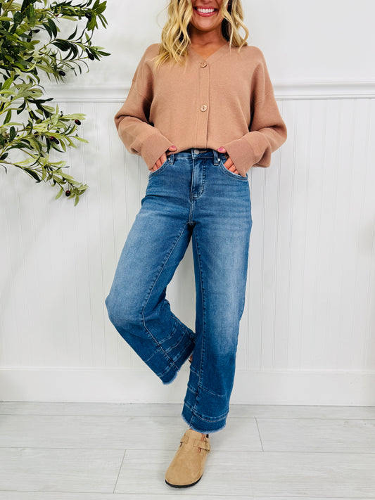 Be Basic Barrel Jeans with Tummy Control